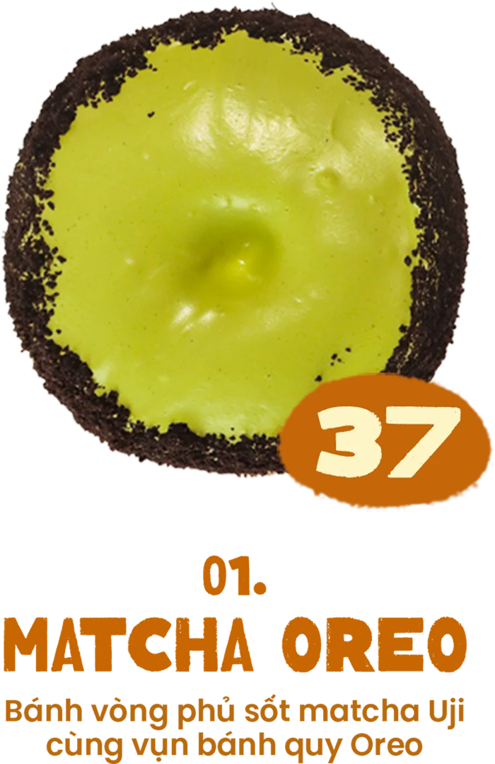 Matcha Oreo - 37,000 VND