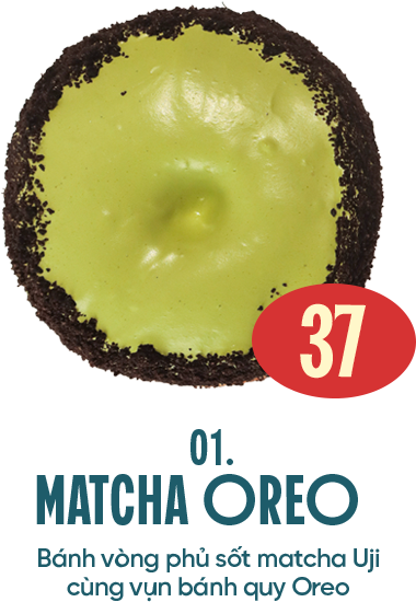 Matcha Oreo - 37,000 VND