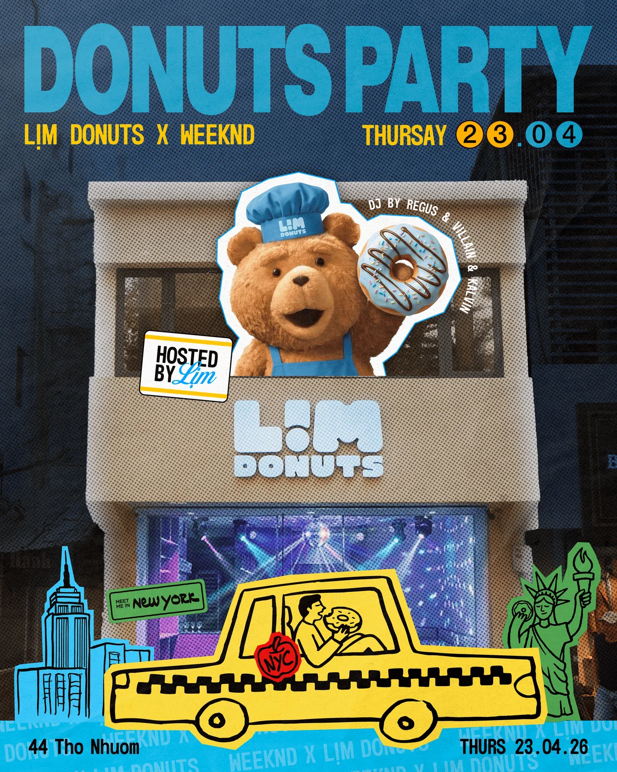 Lim Donuts x Weeknd Hanoi